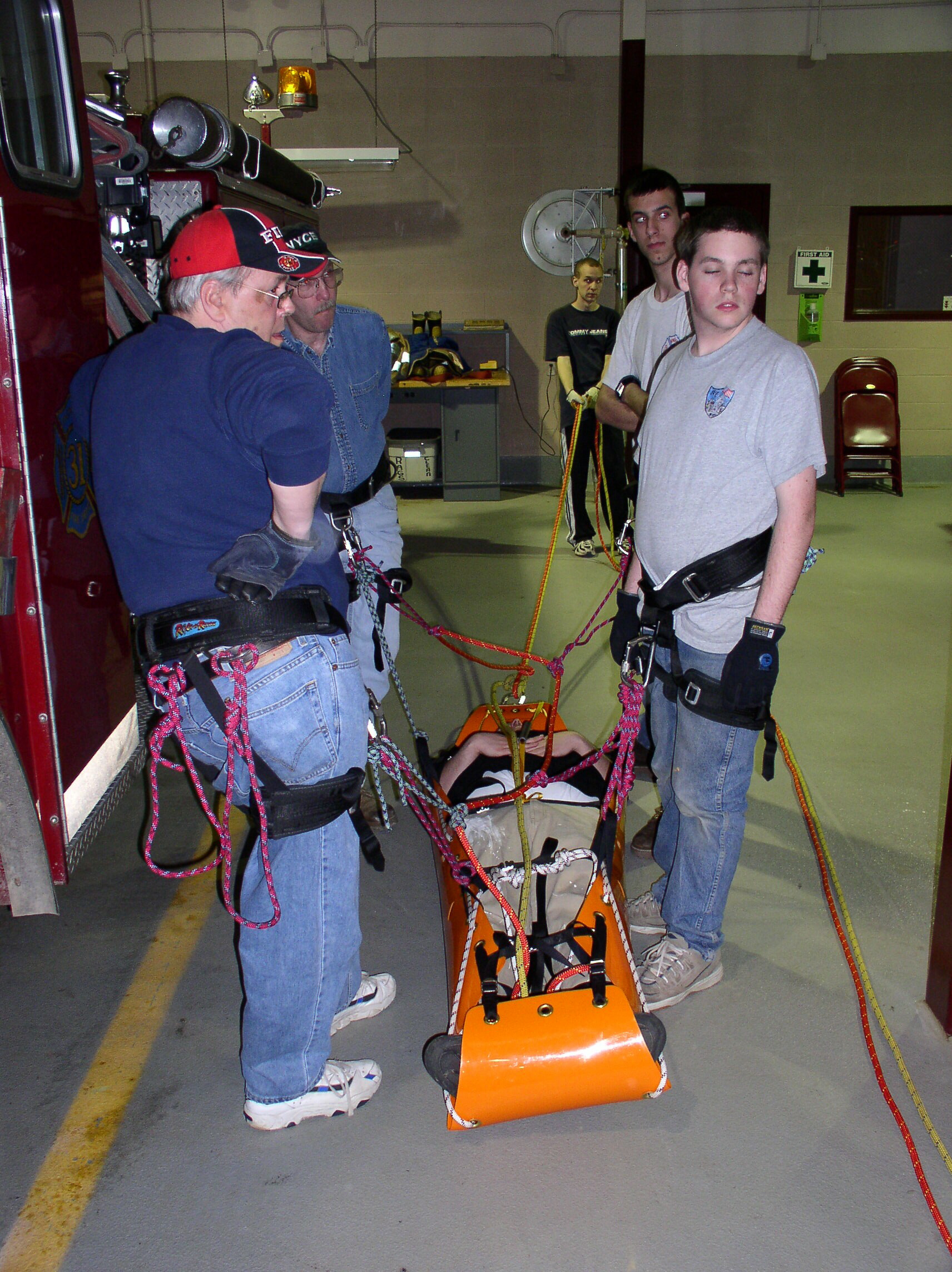 03-30-05  Training - Rope Rescue